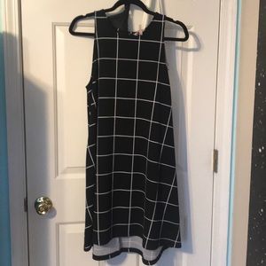 Black and white dress